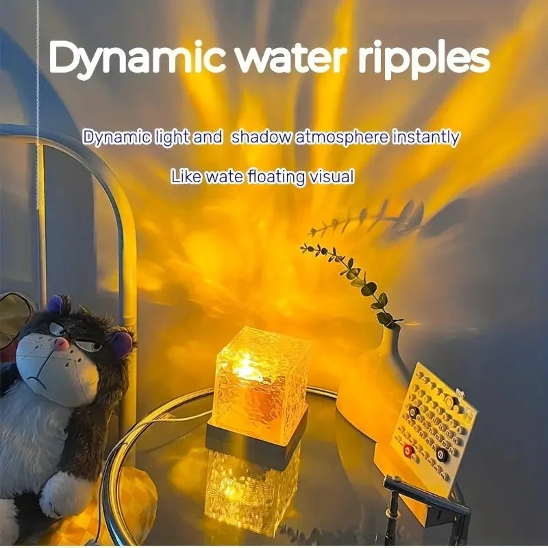 Projetor Dinâmico de Ondulação de Água
